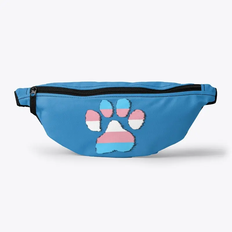 Transgender Pride Paw